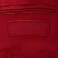 Chanel Ledershopper con logo stampato