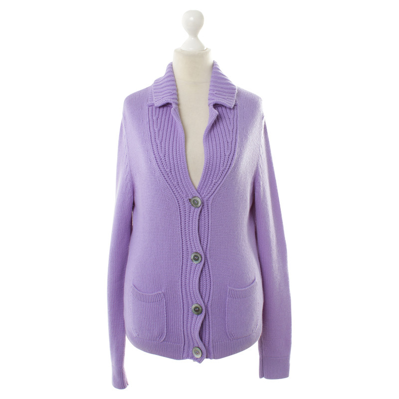 Iris Von Arnim Cashmere jacket in Lilac