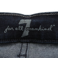 7 For All Mankind Jeans in Destroy look in blue