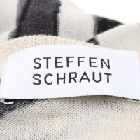Steffen Schraut Strickjacke mit Animal-Print