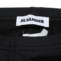 Jil Sander Hose aus Jersey in Schwarz