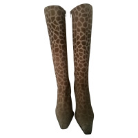 Casadei Boots with giraffe pattern