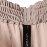 Marc Cain Flowing trousers in Taupe