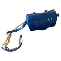 Saint Laurent Duffle in Pelle in Blu