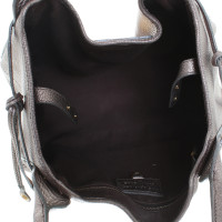 Car Shoe Handtasche in Metallic