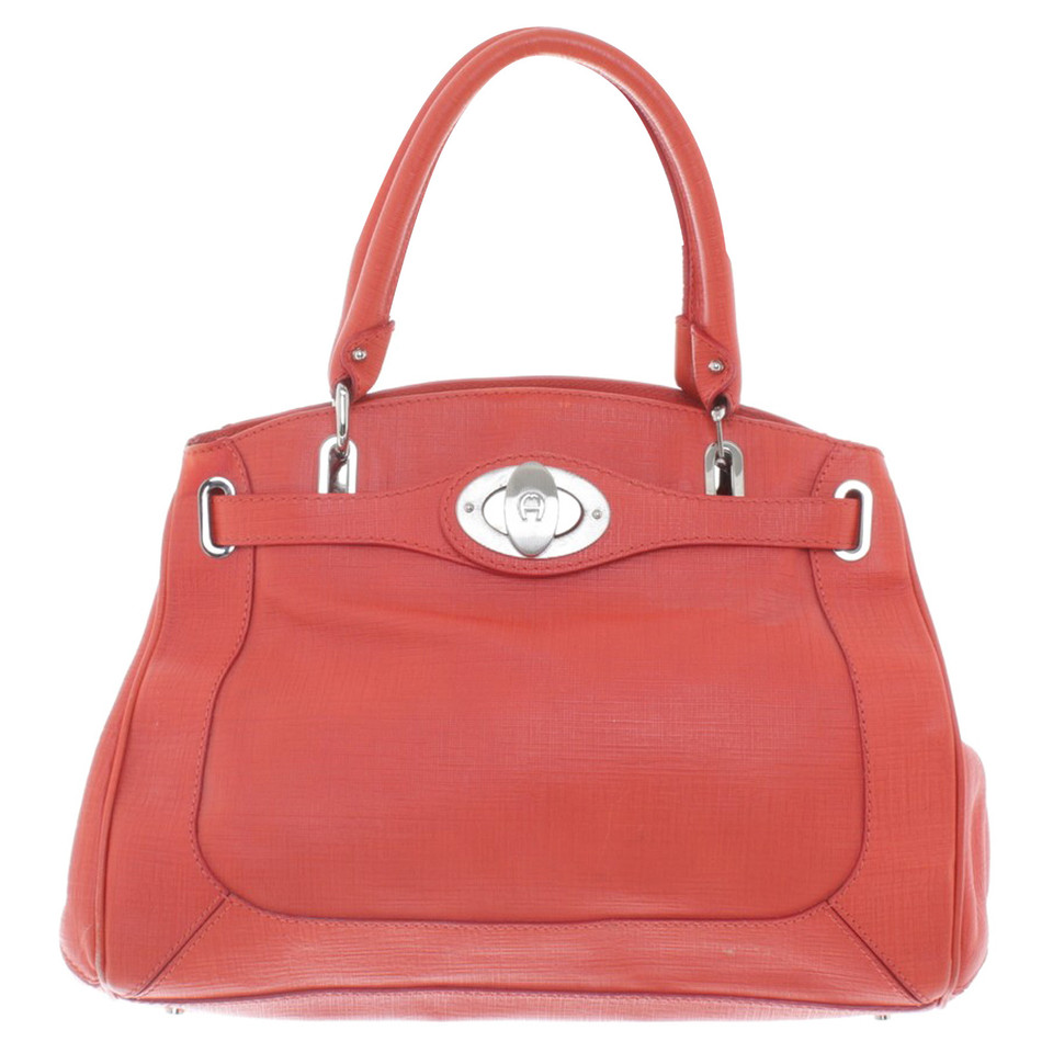 Aigner Handbag in red