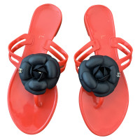 Chanel Sandals in Red