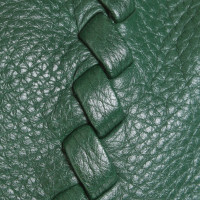 Bottega Veneta sac à main en cuir vert
