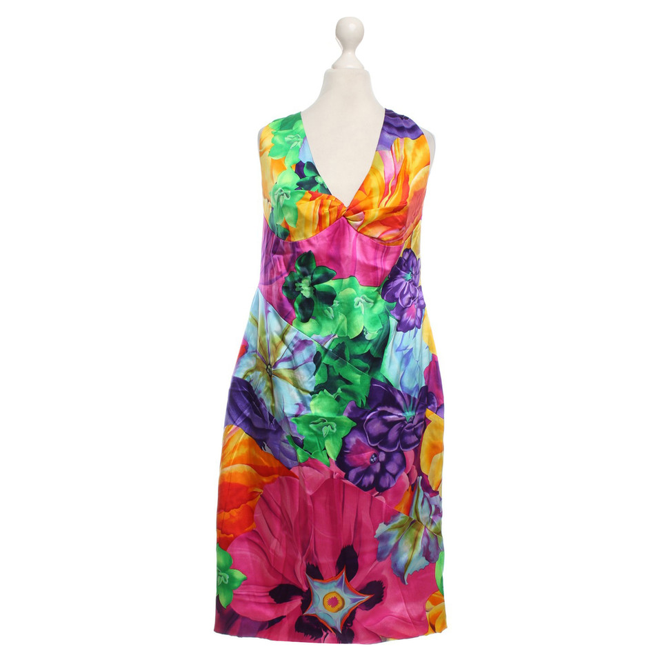 Versace Dress with floral pattern - Buy Second hand Versace Dress with ...