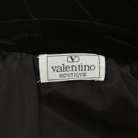 Valentino Garavani Fluwelen rok in zwart