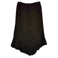 Missoni Brown skirt with fringes