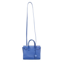 Saint Laurent Handtasche aus Leder in Blau