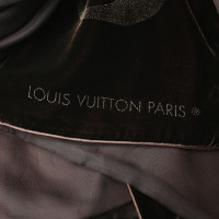 Louis Vuitton Samt-Seiden Schal mit Logo Detail
