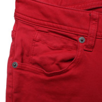 Burberry Jeans in Cotone in Rosso