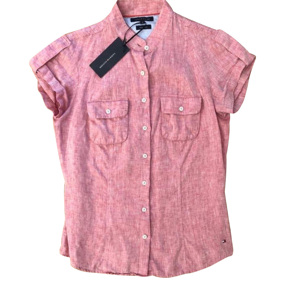 Tommy Hilfiger Top Linen in Pink