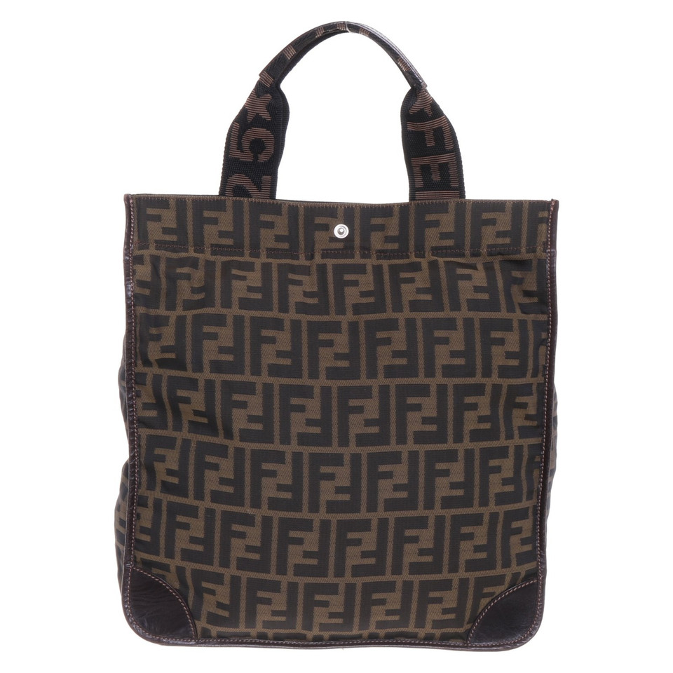 Fendi Tote Bag with Zucca pattern