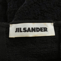 Jil Sander Pull en laine en bleu / noir