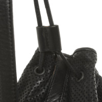 Strenesse Handtasche aus Leder in Schwarz