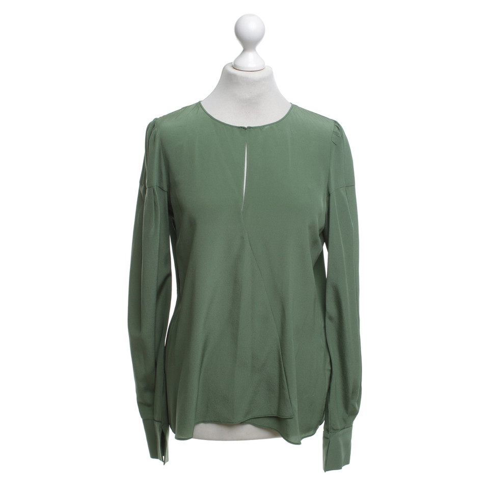 Dorothee Schumacher Zijden blouse in het groen