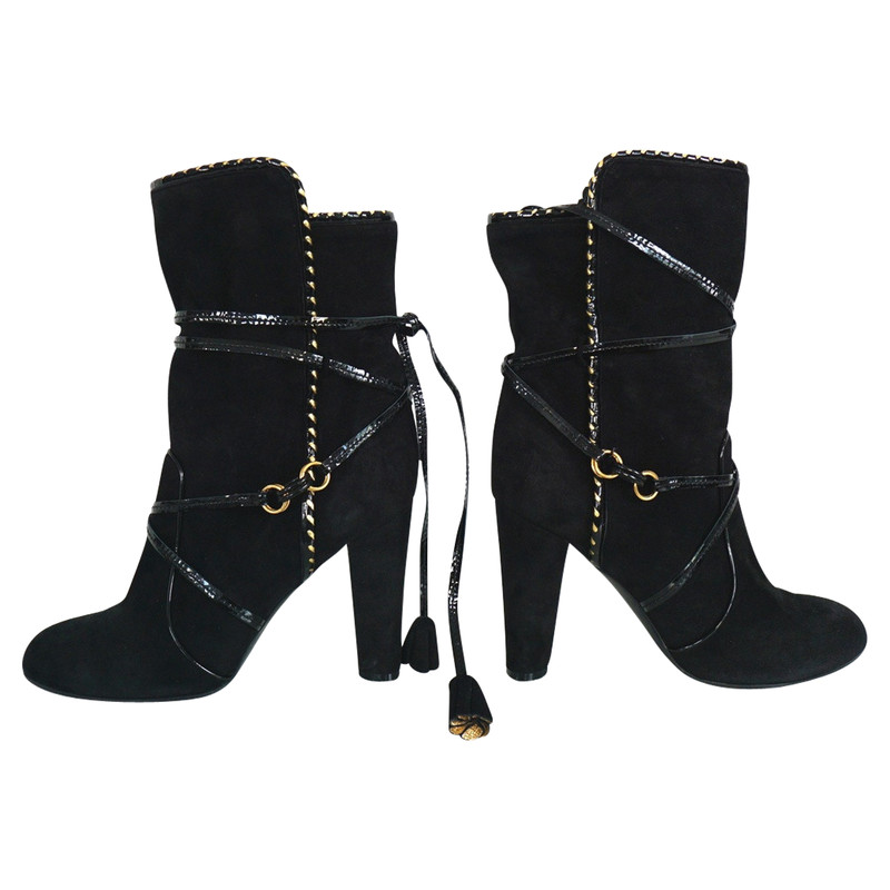 Marc Jacobs Ankle boots Suede in Black 