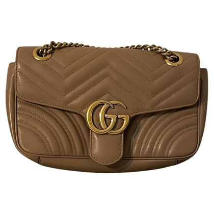 Gucci GG Marmont Flap Bag Normal aus Leder
