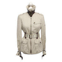 Burberry Giacca/Cappotto in Cotone in Beige