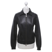 Hugo Boss Leather jacket in black