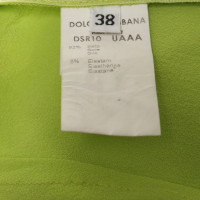 Dolce & Gabbana Camicetta in verde neon