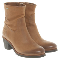Shabbies Amsterdam Ankle boots Leather in Brown