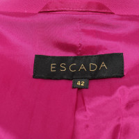 Escada Blazer en Coton en Rose/pink
