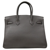 Hermès Birkin Bag 30 Leer in Grijs