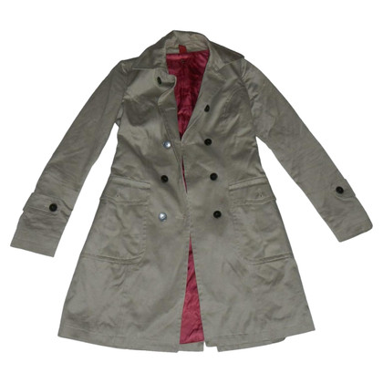 Dondup Jacket/Coat Cotton in Beige