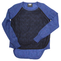 Markus Lupfer Blauer Pullover