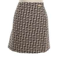 Twin Set Simona Barbieri skirt with heart pattern