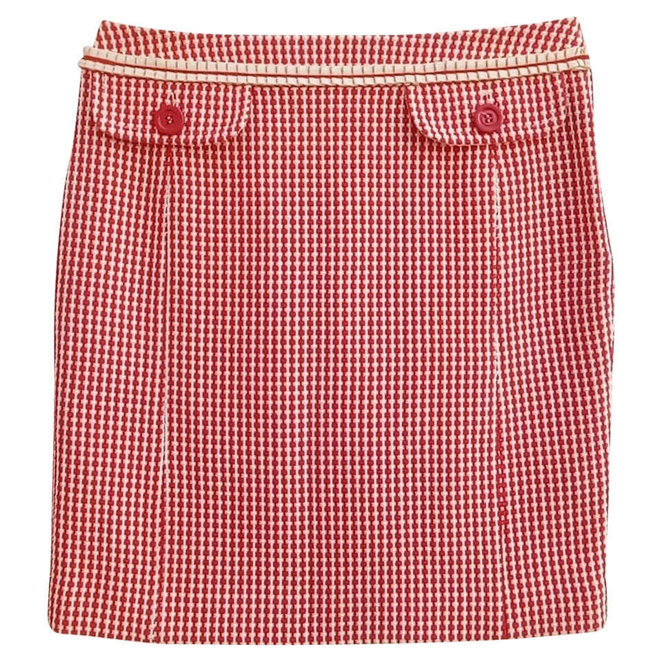Max Mara Skirt Cotton in Red