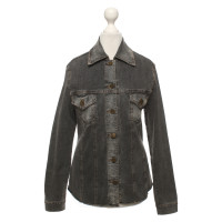 Mariella Burani Jacket/Coat Cotton in Grey