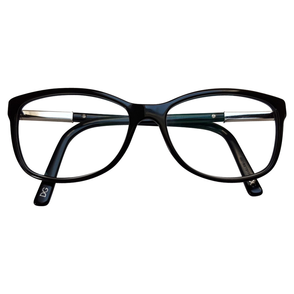 Dolce & Gabbana Brille in Schwarz