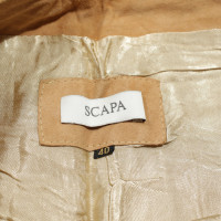 Andere Marke Scapa - Hose aus Wildleder in Beige