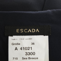 Escada Dress Silk in Blue