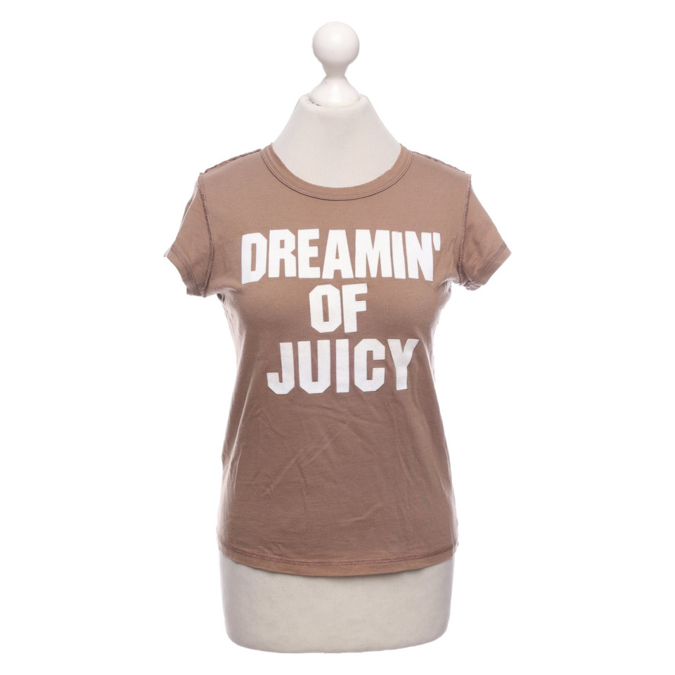Juicy Couture Top Cotton in Brown