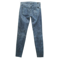 7 For All Mankind Skinny jeans in blauw