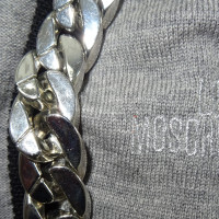 Moschino Love Wool cardigan with chain