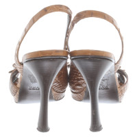 Hugo Boss Sandals Leather in Brown