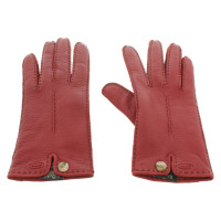 Roeckl Handschuhe aus Leder in Rot