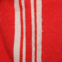 Designers Remix Vest in rood / crème