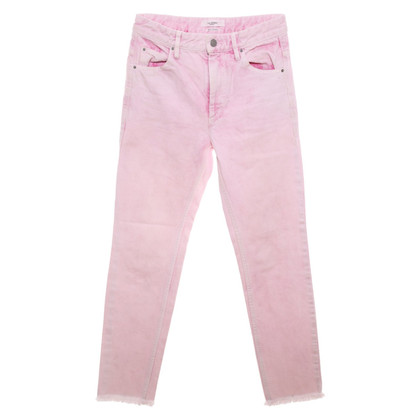 Isabel Marant Etoile Jeans aus Baumwolle in Rosa / Pink