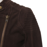 Liebeskind Berlin Jacket/Coat Leather in Brown