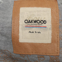 Oakwood Lederjacke in Ocker