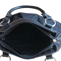 Blumarine Handtasche aus Baumwolle in Schwarz