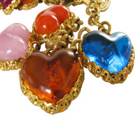 Chanel Gripoix necklace with glass heart